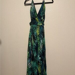 Tropical Green jumpsuit